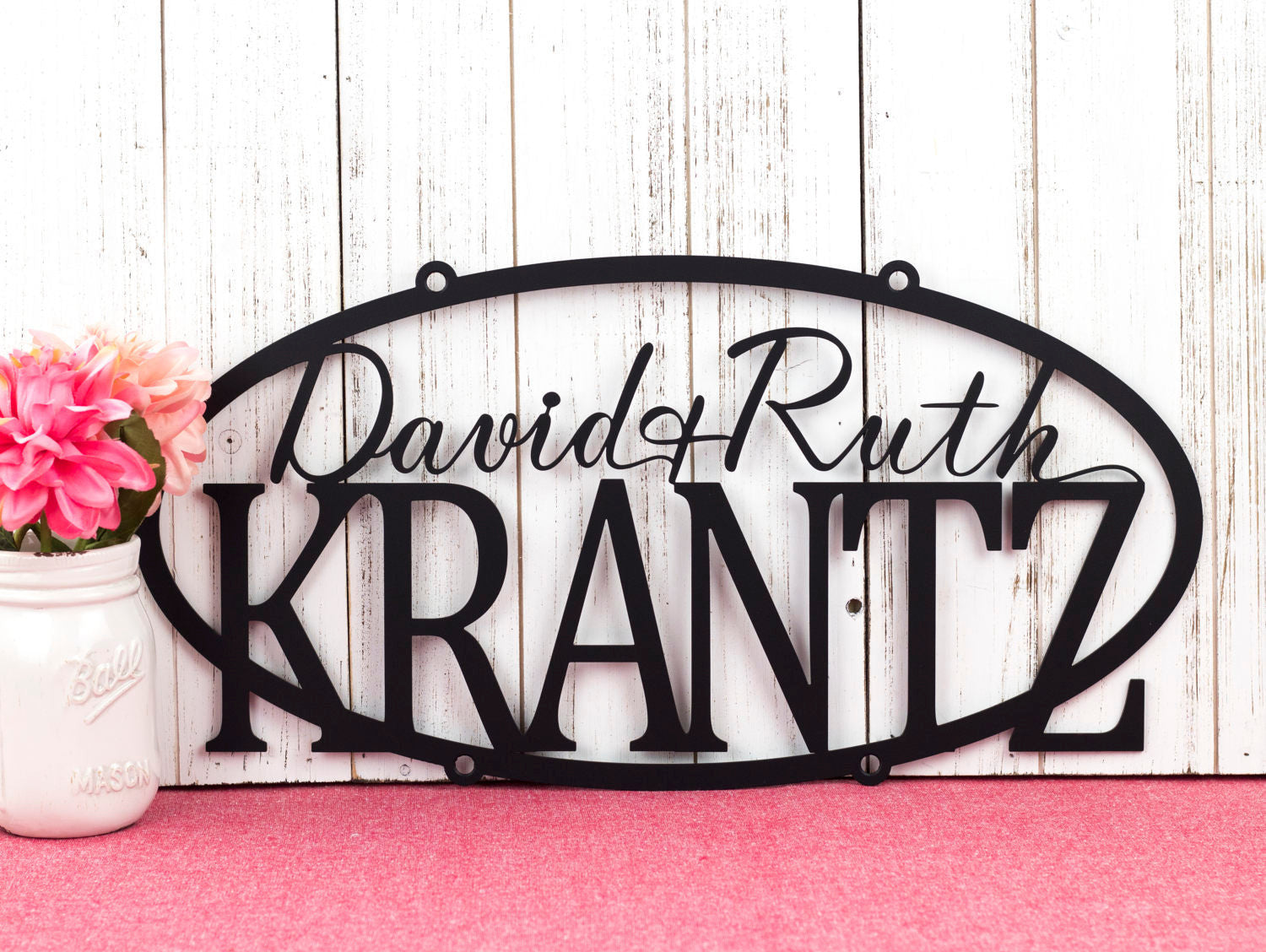 Metal Signs Personalized, Metal Signs Custom, Outdoor Metal Wall Art, Custom Outdoor House Signs, Metal Sign, Oval, Hanging, Decor, Laser Cut Metal Signs Custom Gift Ideas