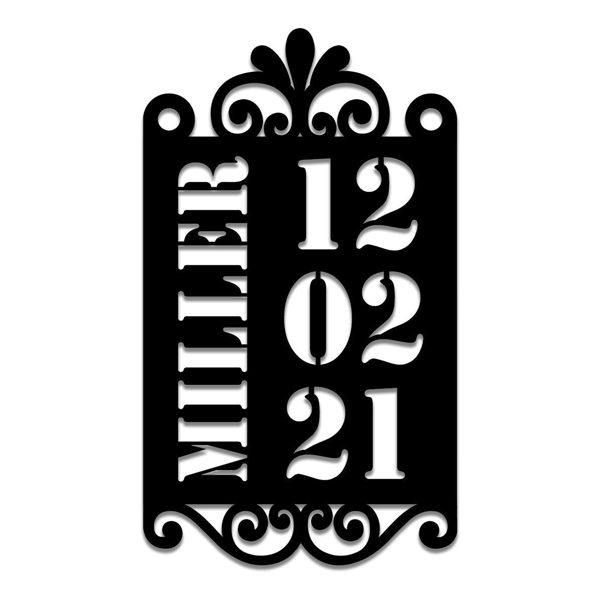 Valentines Day Metal Sign, Custom Home Decor Gift For Couple, Wedding, Anniversary Housewarming Wall Art, Metal Laser Cut Metal Signs Custom Gift Ideas
