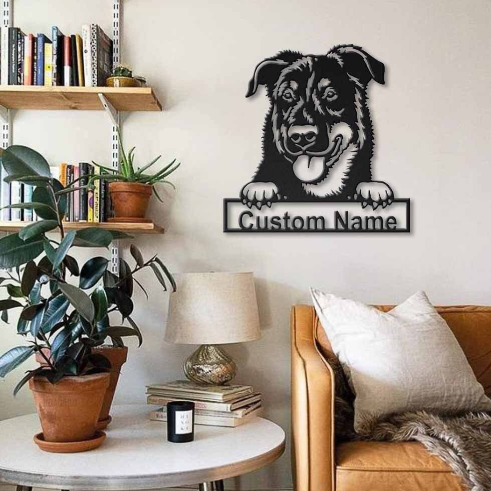 Personalized Beauceron Dog Metal Sign Art, Custom Beauceron Dog Metal Sign, Dog Gift, Animal Funny, Birthday Gift, Laser Cut Metal Signs Custom Gift Ideas