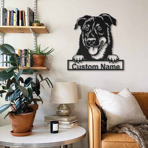Personalized Beauceron Dog Metal Sign Art, Custom Beauceron Dog Metal Sign, Dog Gift, Animal Funny, Birthday Gift, Laser Cut Metal Signs Custom Gift Ideas