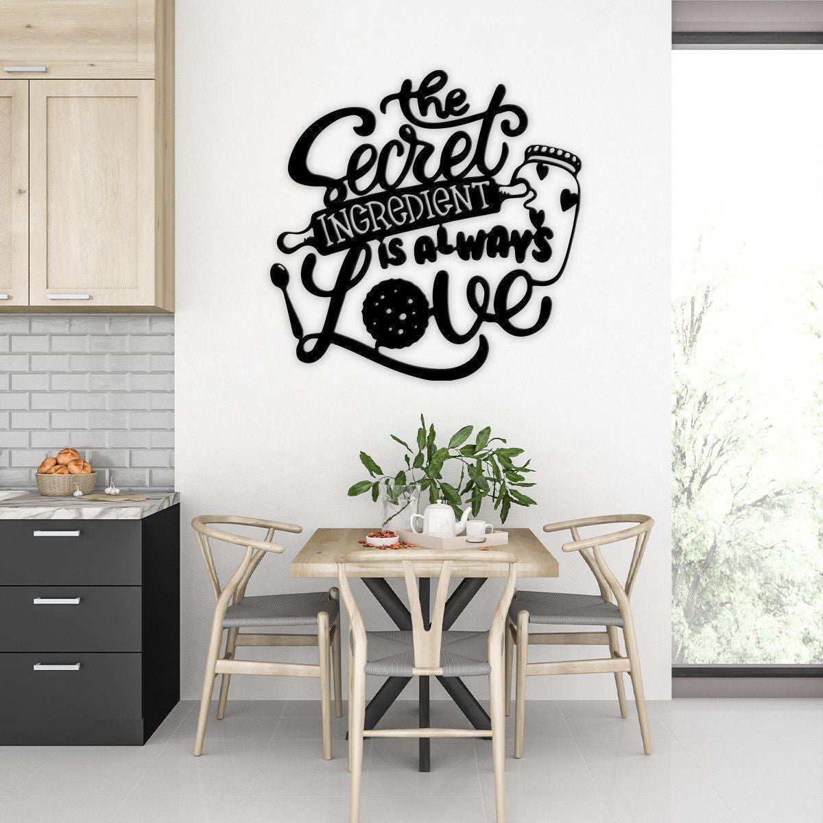 Baking Lover Personalized Metal Wall Art, Cut Metal Sign, Metal Wall Art, Metal House Sign, Metal Laser Cut Metal Signs Custom Gift Ideas