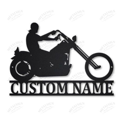 Motorcycle Personalized Metal Wall Decor Iii, Cut Metal Sign, Metal Wall Art, Metal House Sign, Metal Laser Cut Metal Signs Custom Gift Ideas