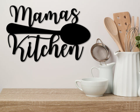 Aeticon PrintPrint Mothers Day Gift, Gift For Mom, Custom Metal Sign For Kitchen, Nana's Kitchen Metal Sign, Personalized Kitchen Signs, Nana Mothers Day Gift Laser Cut Metal Signs Custom Gift Ideas