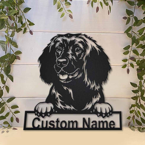 Personalized American Water Spaniel Dog Metal Sign Art, Custom American Water Spaniel Metal Sign, Dog Gift, Animal Funny, Birthday Gift, Laser Cut Metal Signs Custom Gift Ideas