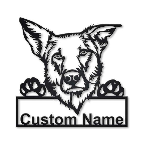 Chinook Dog Personalized Metal Wall Decor, Cut Metal Sign, Metal Wall Art, Metal House Sign, Metal Laser Cut Metal Signs Custom Gift Ideas