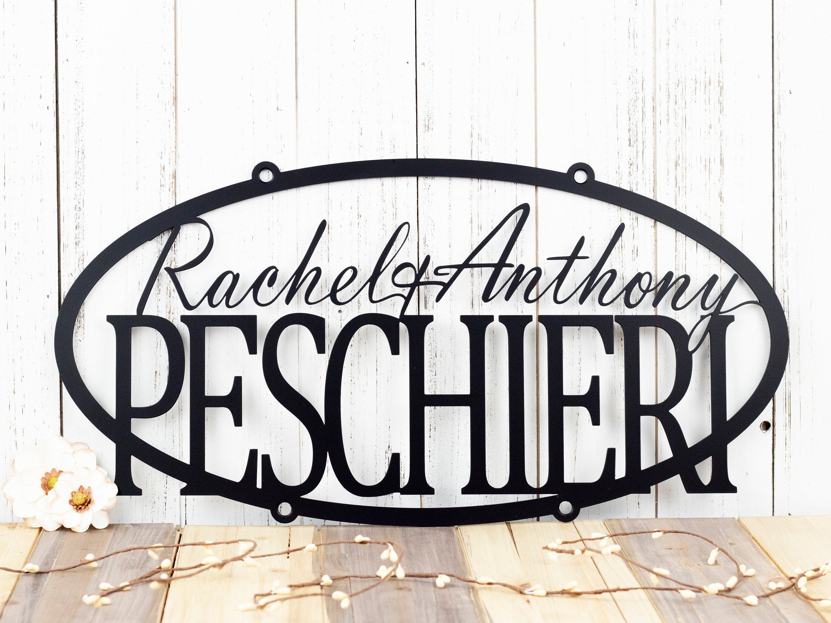Custom Family Established Sign, Established Sign, Family Name Sign, Custom Metal Sign, Custom Sign, Personalized Sign, Laser Cut Metal Signs Custom Gift Ideas