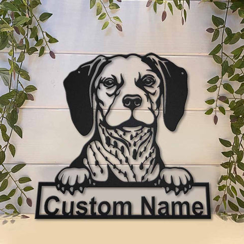 Personalized Belgian Brakk Dog Metal Sign Art, Custom Belgian Brakk Dog Metal Sign, Dog Gift, Animal Funny, Birthday Gift, Laser Cut Metal Signs Custom Gift Ideas