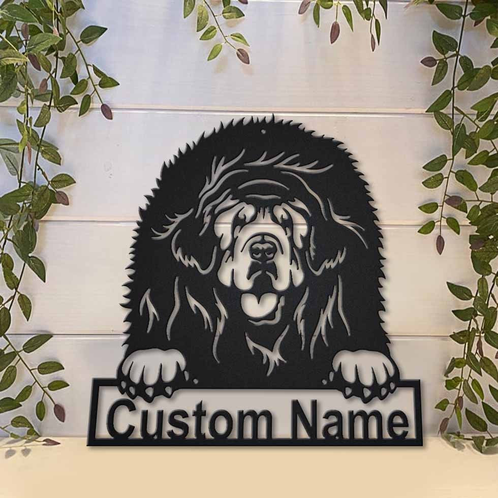 Personalized Tibetan Mastiff Dog Metal Sign Art, Custom Tibetan Mastiff Dog Metal Sign, Dog Gift, Birthday Gift, Animal Funny, Laser Cut Metal Signs Custom Gift Ideas