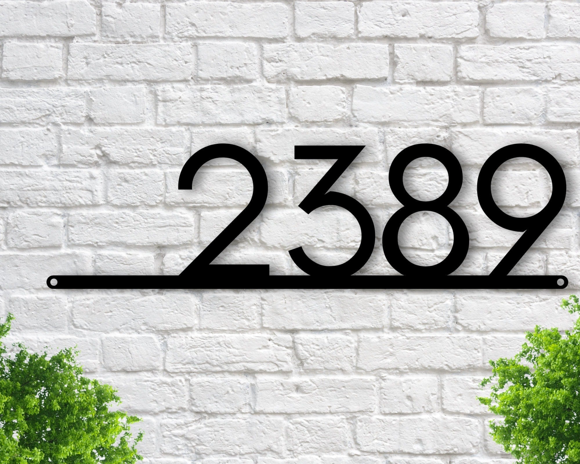 Modern Address Sign, Personalized Home Decor,house Numbers, Housewarming Gift, Address Plaque, Address Signs,metal Sign, Metal House Numbers, Laser Cut Metal Signs Custom Gift Ideas
