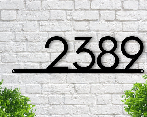 Modern Address Sign, Personalized Home Decor,house Numbers, Housewarming Gift, Address Plaque, Address Signs,metal Sign, Metal House Numbers, Laser Cut Metal Signs Custom Gift Ideas