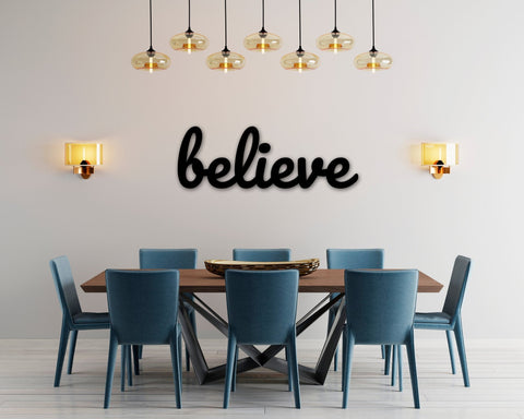 Hope Sign, Hope Metal Word, Inspirational Wall Art, Metal Cursive Word Sign, Cursive Word Wall Art, Farmhouse Decor, Personalized Wall Art, Metal Laser Cut Metal Signs Custom Gift Ideas