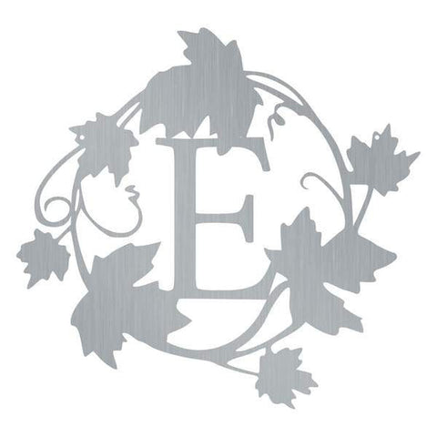 Leaf Monogram Customized Metal Signs, Custom Metal Sign, Custom Signs, Metal Sign, Metal Laser Cut Metal Signs Custom Gift Ideas