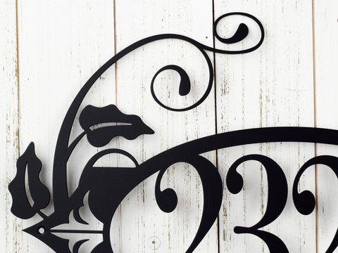 House Number Metal Sign, Address Sign, Address Plaque, Outdoor Sign, Custom Sign, House Numbers, Custom Metal Sign, Personalized Sign, Laser Cut Metal Signs Custom Gift Ideas