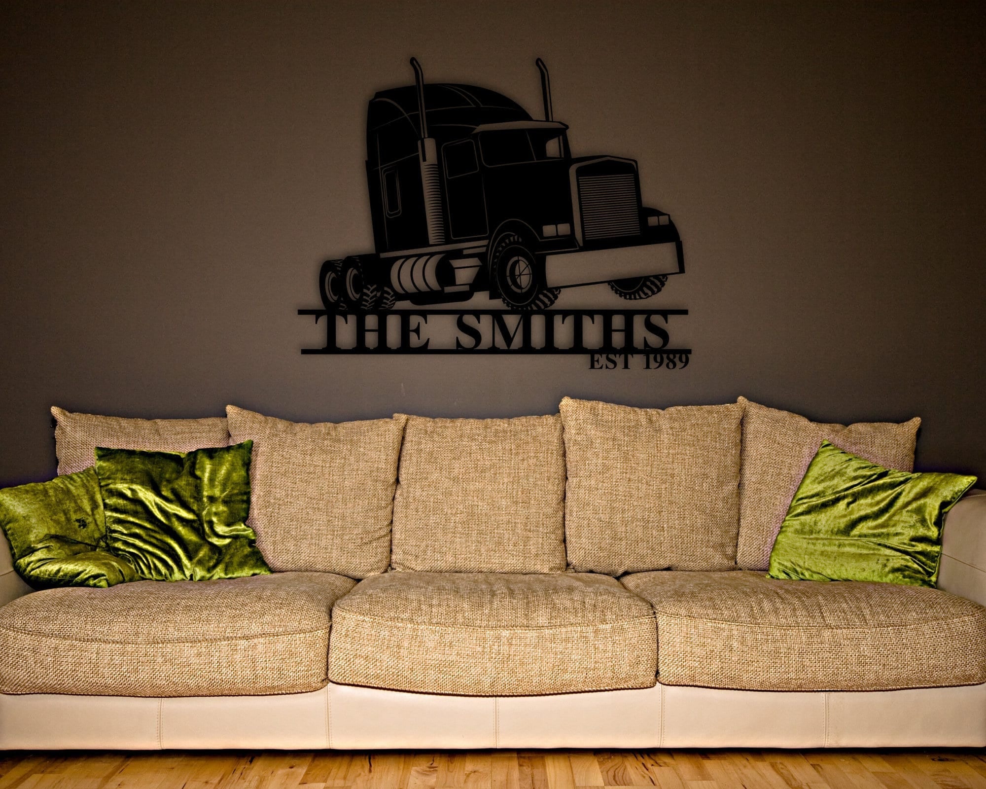 Customized Metal Trucker Sign, Truck Driver Name Sign, Trucker Sign, Personalized Sign, Custom Metal Name Sign, Gift For Him, Rustic Decor, Metal Laser Cut Metal Signs Custom Gift Ideas