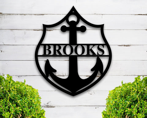 Personalized Family Name Metal Sign, Housewarming Gift, Wedding Gift, Door Hanger, Metal Name Sign, Custom Family Name Sign, Metal Laser Cut Metal Signs Custom Gift Ideas