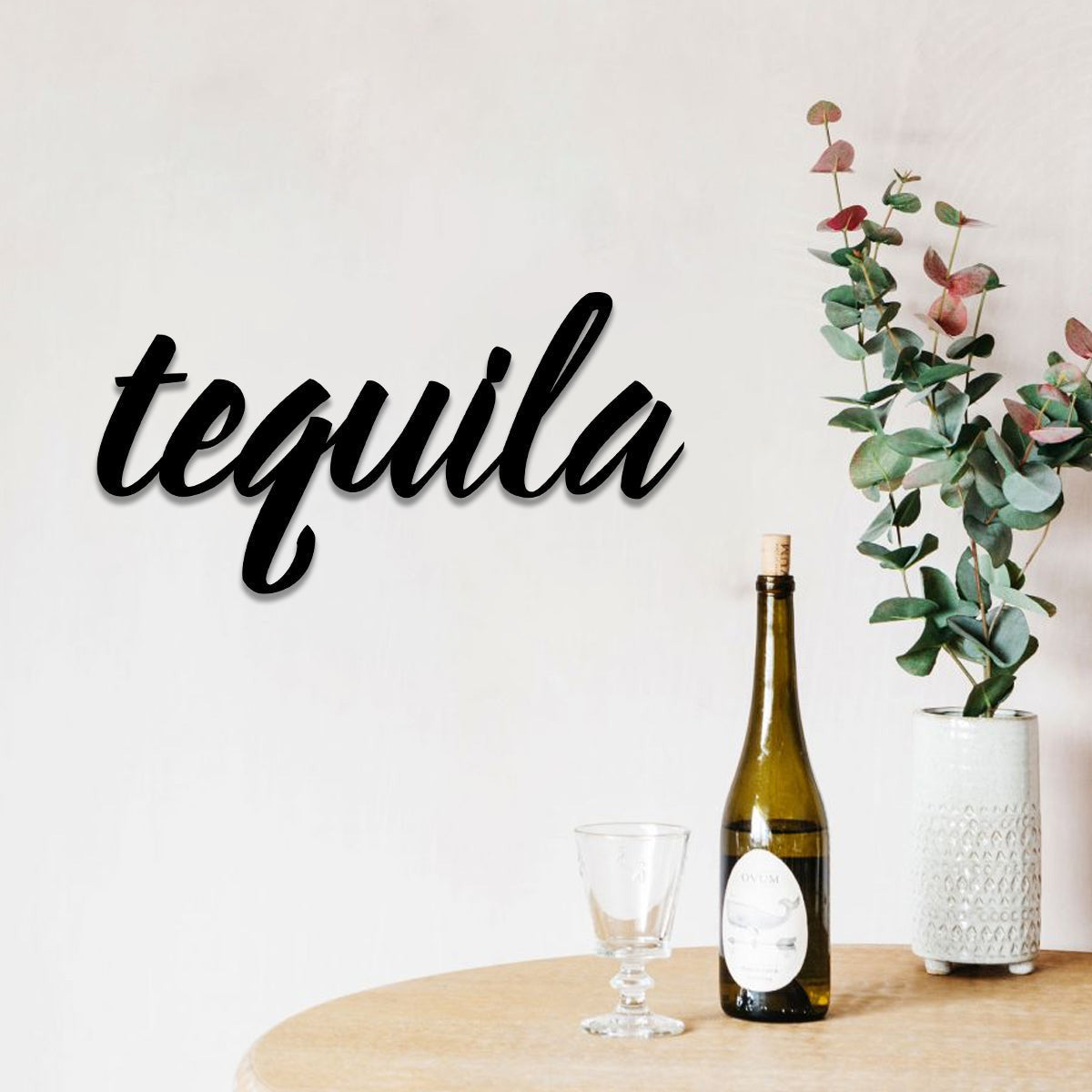 Tequila Wine Metal Bar Sign, Pub, Tap, Lounge, Caf?, Housewarming Wall Decor, Wedding, Anniversary Art Gift, Metal Laser Cut Metal Signs Custom Gift Ideas