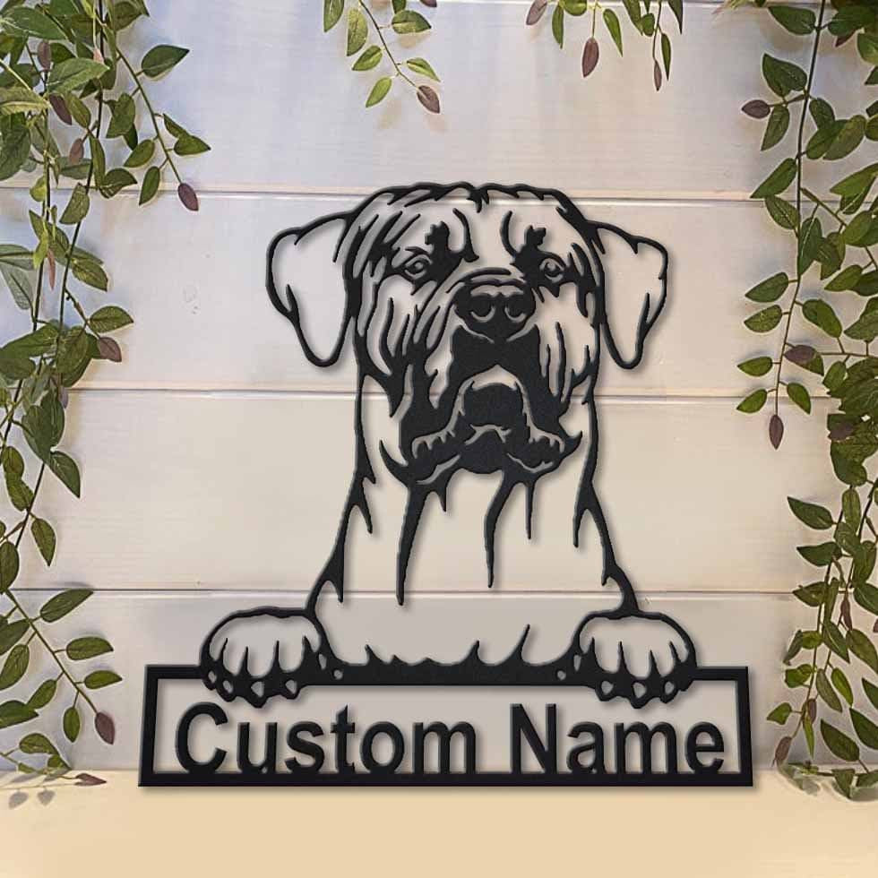 Personalized Tosa Inu Dog Metal Sign Art, Custom Tosa Inu Dog Metal Sign, Dog Gift, Birthday Gift, Animal Funny, Laser Cut Metal Signs Custom Gift Ideas