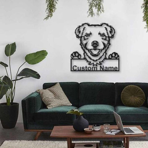Parson Russell Terrier Dog Personalized Metal Wall Decor, Cut Metal Sign, Metal Wall Art, Metal House Sign, Metal Laser Cut Metal Signs Custom Gift Ideas