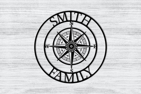 Personalized Compass Metal Sign Custom Coordinates Nautical Address Wall Art Coordinates Wall Decor Housewarming Nautical Compass, Laser Cut Metal Signs Custom Gift Ideas