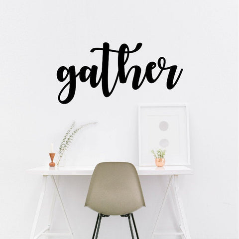 Gather Gather Wall Decor Metal Wall Decor Gather Words Decorations