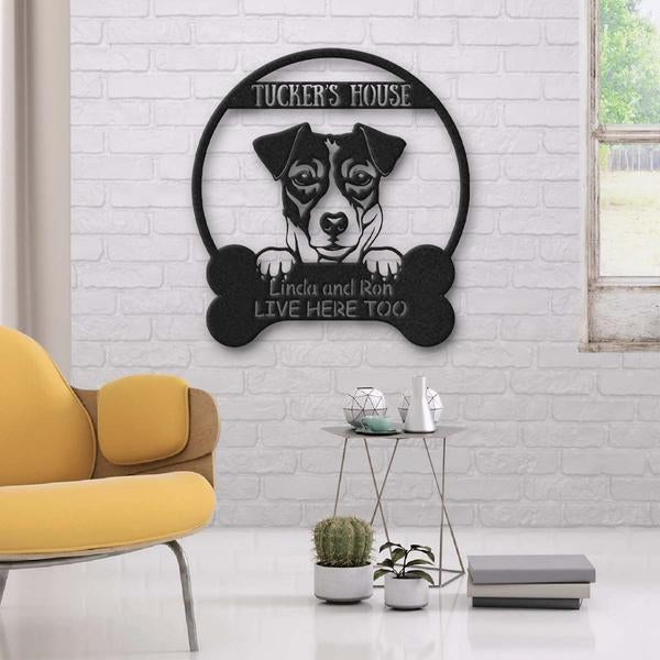 Danish Swedish Dog Lovers Funny Personalized Metal House Sign Cut Metal Sign Decorations
