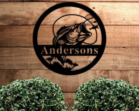 Personalized Family Name Metal Sign, Housewarming Gift, Door Hanger, Father's Day Gift, Metal Monogram Sign, Custom Wedding Gift Ideas, Sign, Metal Laser Cut Metal Signs Custom Gift Ideas