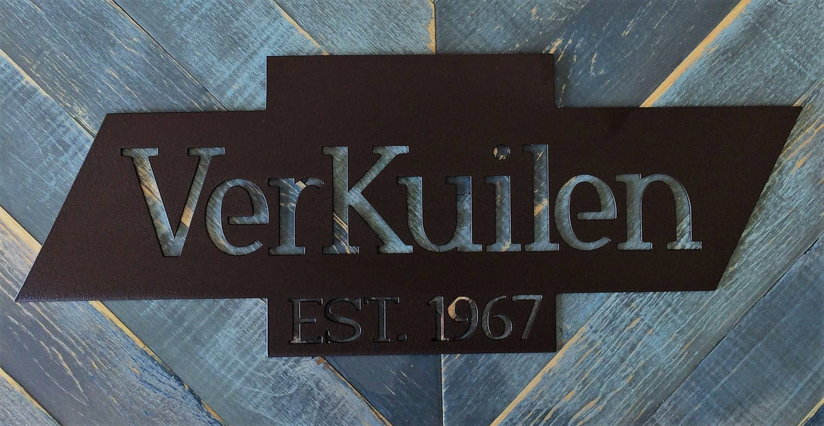 Buck Wallhanging Metal Sign Cut Metal Sign Wall Metal Sign Decorations