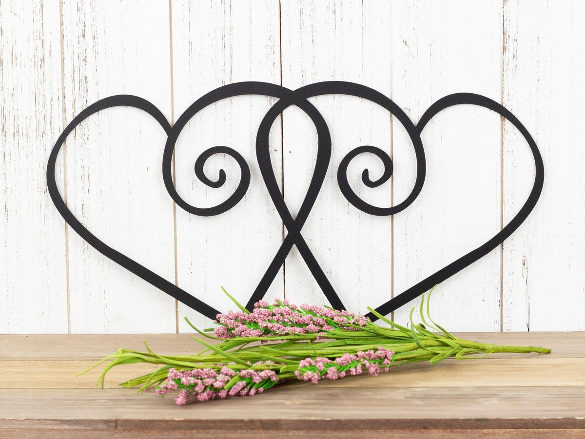Hearts Black Decorative Wall Decor Heart Decorations