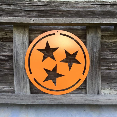 Tennessee Tristar Custom Metal Sign Cut Metal Sign Metal House Sign Decorations