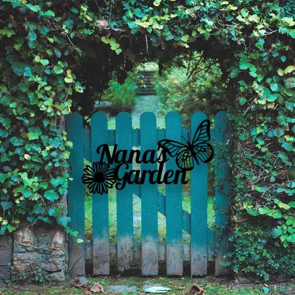 Garden Cut Metal Sign Decorations