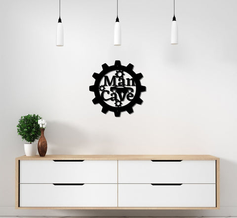 Mancave Metal Sign Gearhead Metal Sign Car Sign Decor Garage Wall Decoration Home Bar Decor Decoration Non Rust Sign Decorations