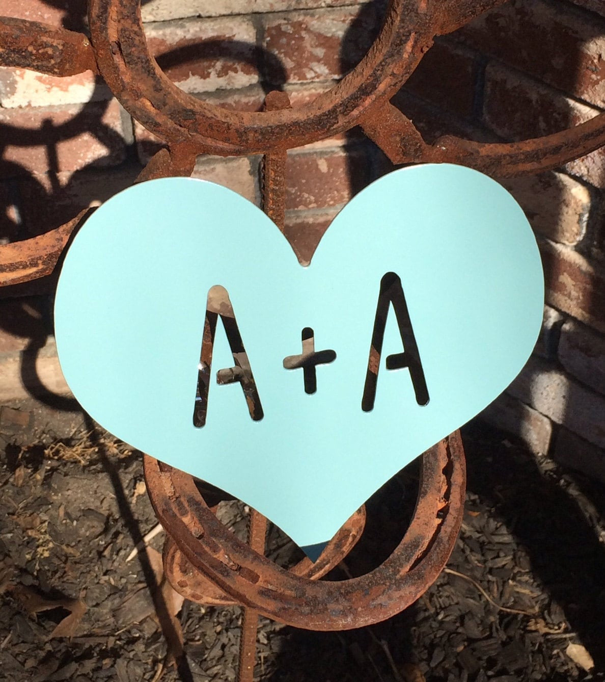 Love Metal Sign Cut Metal Sign Wall Metal Sign Decorations