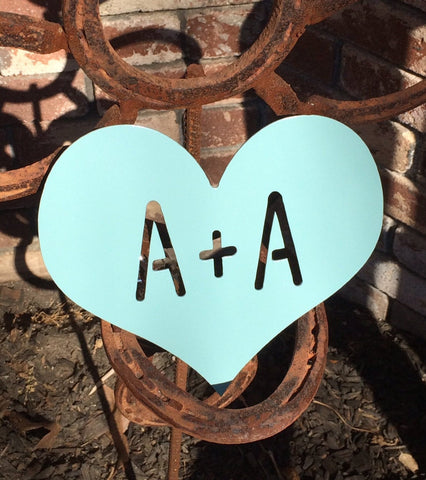 Love Metal Sign Cut Metal Sign Wall Metal Sign Decorations