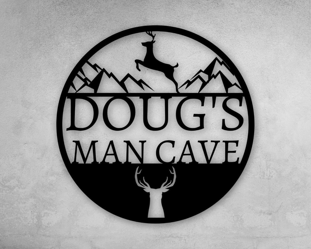 Personalized Sign Man Cave Decor Custom Sign Office Tool Shed Gift For Dad Gift For Him Gift For Her Custom Metal Garage Sign Sign Decorations