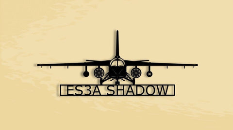 Es3a Shadow Electronic Reconnaissance Metal Sign Cut Metal Sign Wall Decor Decorations