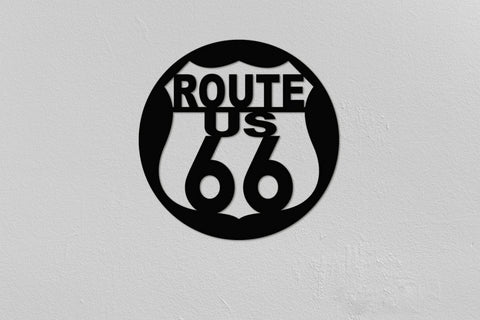 Route 66 Design Christmas Gifts Wall Sconces Living Room Wall Decor Bedroom Wall Decor Metal Wall Hanging Decorations