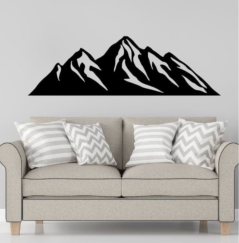 Mountain Metal Mountain Mountain Metal Wall Decor Decorations