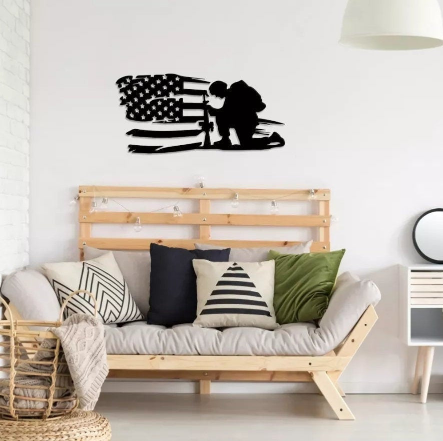 American Flag Decor Patriotic Veteran Metal Sign Gift For Veteran Soldier Army Sign Patriotic Decor Best Gift Ever Decorations