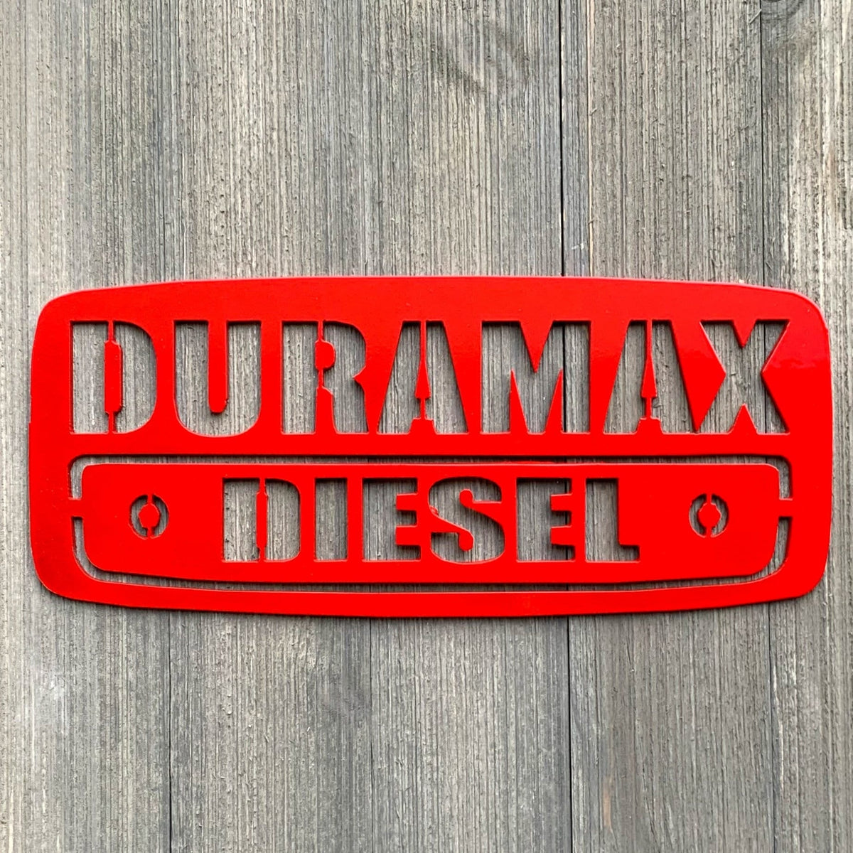 Duramax Diesel Metal Sign Cutout Cut Metal Sign Wall Metal Art Decorations