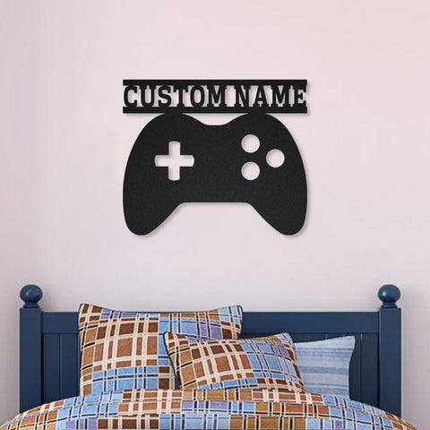 Personalized Handheld Console Monogram Metal Sign Art, Custom Game Metal Sign, Hobbie Gifts, Game Gift, Birthday Gift, Laser Cut Metal Signs Custom Gift Ideas