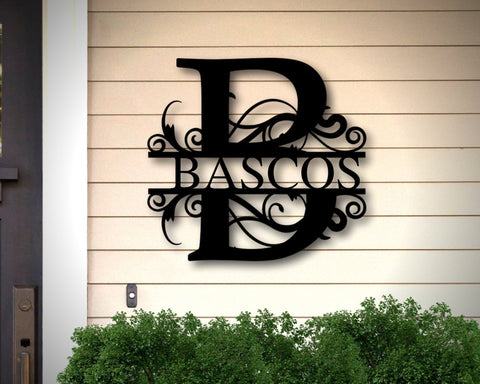 Personalized Christmas Gift For Families, Last Name Metal Sign, Family Name Sign, Personalized Metal Wall Decor Housewarming Gift For Family, Laser Cut Metal Signs Custom Gift Ideas