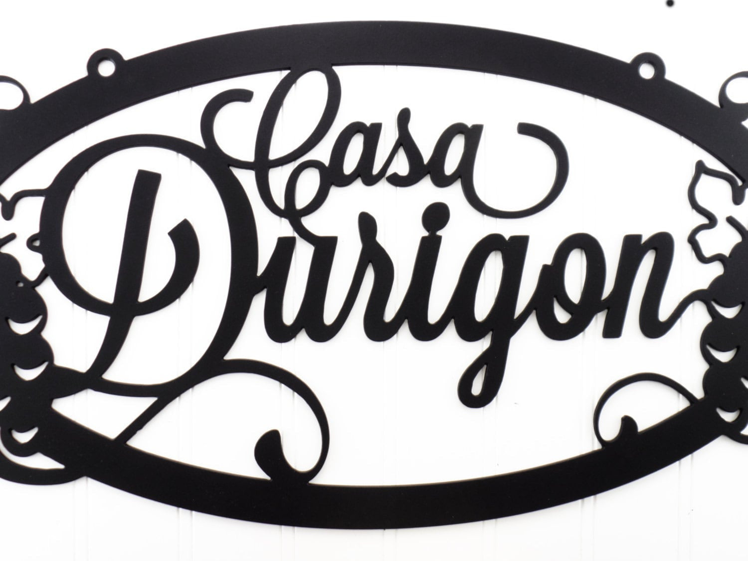 Custom Family Name Metal Sign With Grapes And Grapevines Black, Metal Wall Art, Personalized Sign, House Sign, Laser Cut Metal Signs Custom Gift Ideas