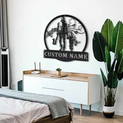Saxophone Father And Son Personalized Monogram Metal Wall Decor, Cut Metal Sign, Metal Wall Art, Metal House Sign, Metal Laser Cut Metal Signs Custom Gift Ideas