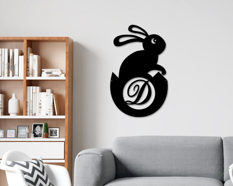 Aeticon PrintPrint Easter Decor, Easter Door Hanger, Easter Sign, Easter Egg, Easter Bunny, Metal Sign, Bunny Door Hanger, Personalized Easter Egg, Bunny Laser Cut Metal Signs Custom Gift Ideas