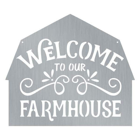 Farm House Customized Metal Signs Custom Metal Sign Custom Signs Metal Sign Decorations