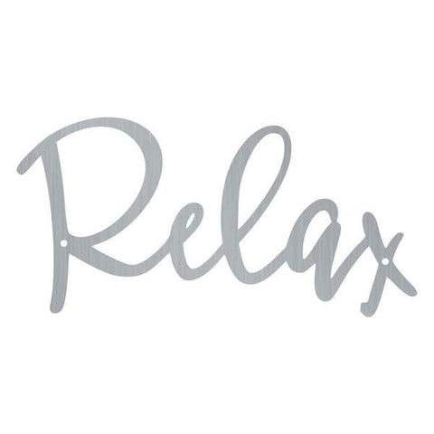 Relax Customized Metal Signs, Custom Metal Sign, Custom Signs, Metal Sign, Metal Laser Cut Metal Signs Custom Gift Ideas