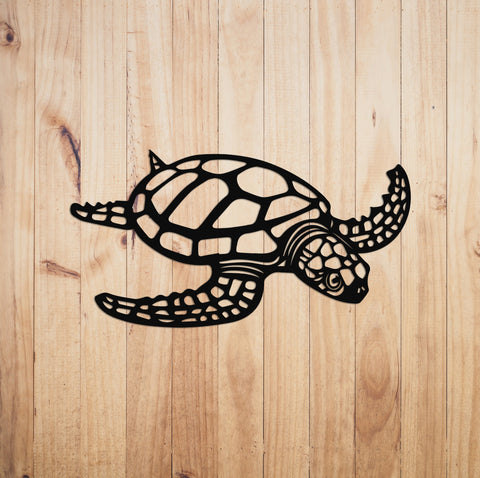 Metal Sea Turtle Ocean Decor Beach Decor Art Metal Wall Decor Metal Turtle Metal Sea Life Under The Seaturtle Decor Decorations