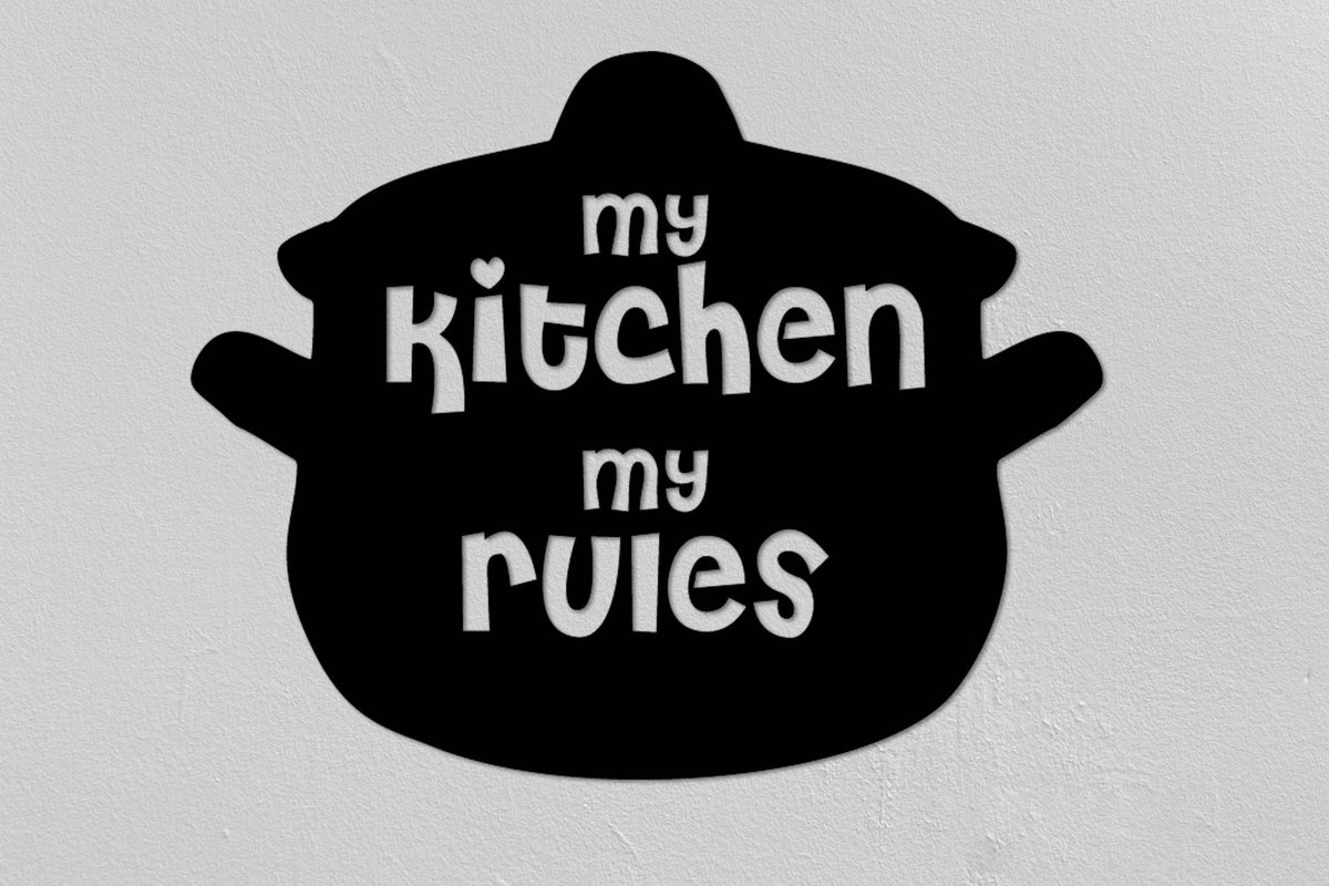 My Kitchen Rules Christmas Gifts Kitchen Decor Dining Room Decoration New Home Gift Wedding Gift Wall Decor Home Gifts Decorations