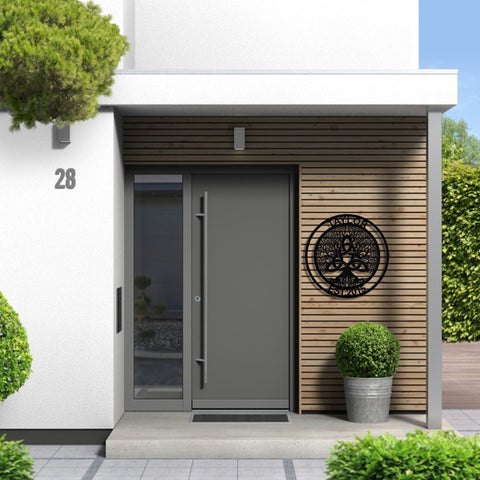 Split Letter Monogramfamily Name Signmetal Signdoor Hangerdoor Hangerhousewarming Giftwedding Giftmetal Monogram Signlast Name Sign Decorations