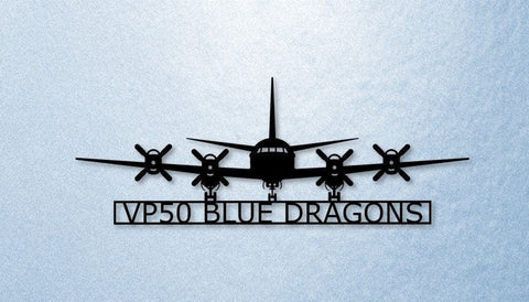 P3 Vp50 Blue Dragons; P3 Orion Naval Aircraft Wall Art. I Can Design With Your Squadron Id. Metal Sign Cut Metal Sign Wall Decor Decorations